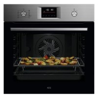 AEG 6000 Series OS6PB50AM SenseCook Electric Single Oven - Stainless Steel AEG 6000 Series OS6PB50AM SenseCook Electric Single Oven - Stainless Steel