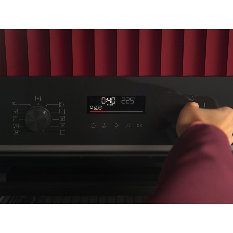 AEG 6000 Series SenseCook Electric Single Oven - Stainless Steel