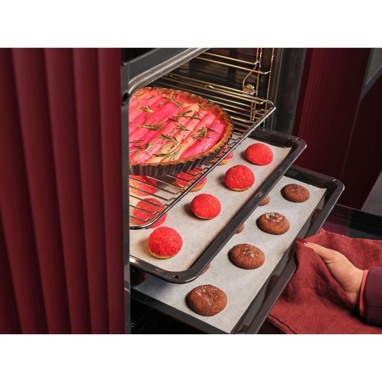 AEG 6000 Series OS6PB50AM SenseCook Electric Single Oven - Stainless Steel