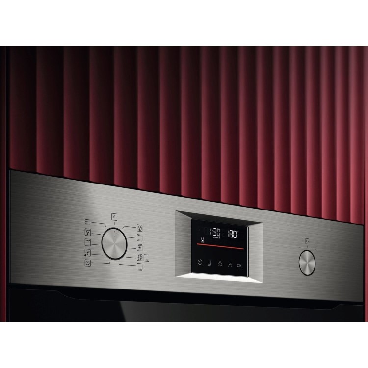 AEG 6000 Series SenseCook Electric Single Oven - Stainless Steel