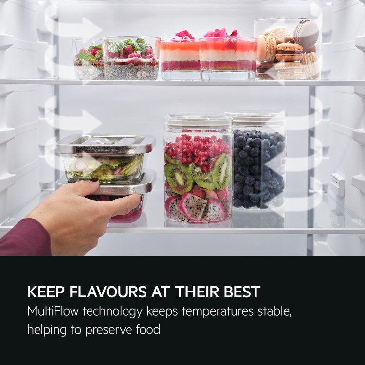 AEG 6000 Series 253 Litre 70/30 Integrated Fridge Freezer