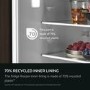 AEG Series 7000 244 Litre 70/30 Integrated Fridge Freezer