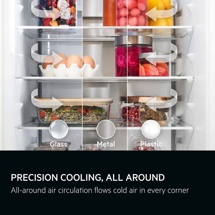 AEG Series 7000 244 Litre 70/30 Integrated Fridge Freezer