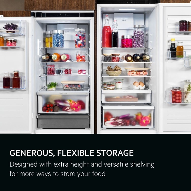 AEG 7000 Series 269 Litre 70/30 Integrated Fridge Freezer