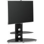 Alphason OSMB800/2-S Osmium TV Stand for up to 47" TVs - Black
