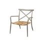 Oseasons Milos Metal Garden Table & Chairs Patio Set in Taupe