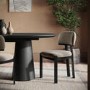 Set of 2 Mink Velvet Dining Chairs - Otto