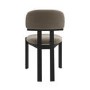 Set of 6 Mink Velvet Dining Chairs - Otto