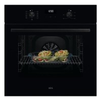 AEG 5000 Series Electric Single Oven - Black 