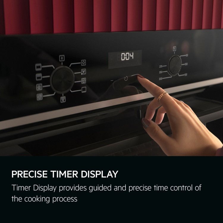 AEG 5000 Series Electric Single Oven - Black 