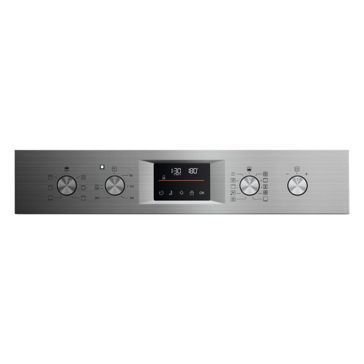 AEG 6000 Series OU5CP40M Built-In Electric Double Oven - Stainless Steel