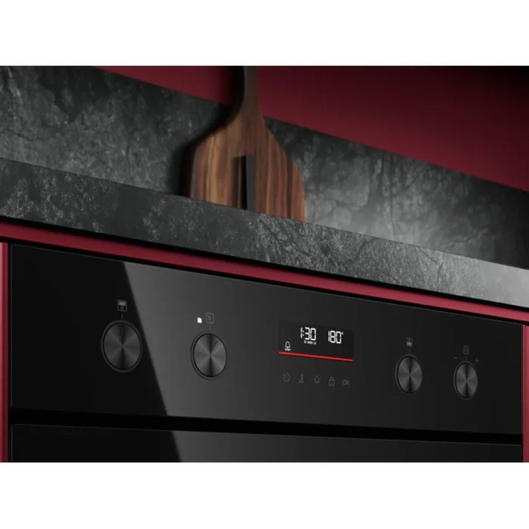 AEG 6000 Series OU5CU40K Built-In Electric Double Oven - Black