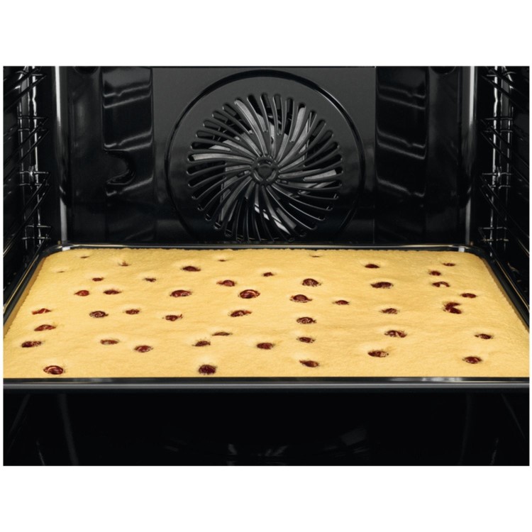 AEG 6000 Series OU5CU40M Built-In Electric Double Oven - Stainless Steel