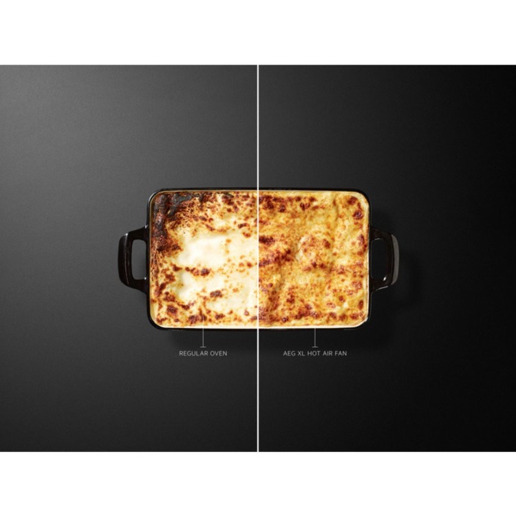 AEG 6000 Series OU5CU40M Built-In Electric Double Oven - Stainless Steel