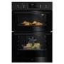 AEG 6000 Series OU5NP20B Built-In Electric Double Oven - Black