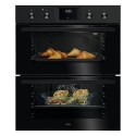 OU5NU20B AEG 6000 Series OU5NU20B Built Under Electric Double Oven - Black