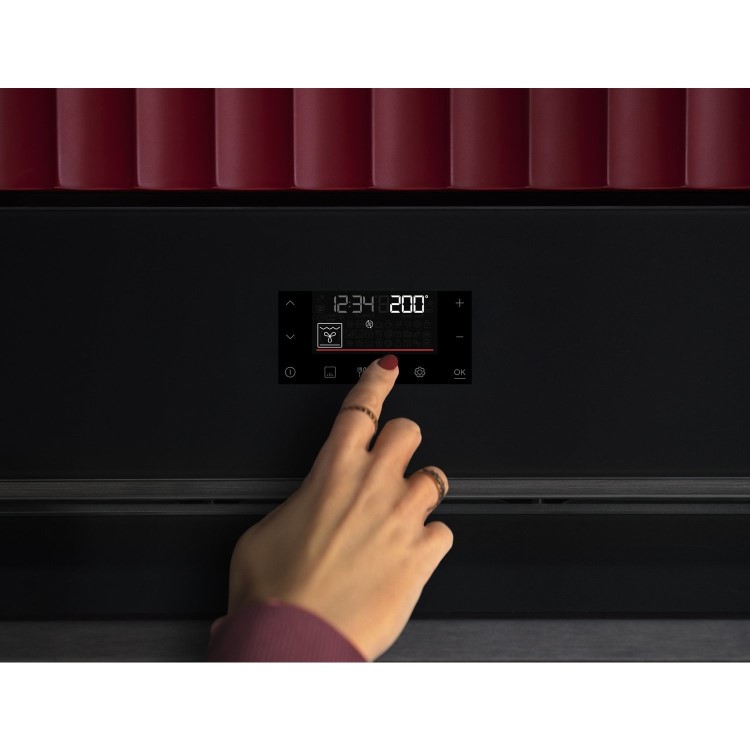 AEG 5000 Series OU5PB40PK Electric Single Oven - Black