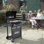 Outback Omega 2 Burner Gas BBQ - Black