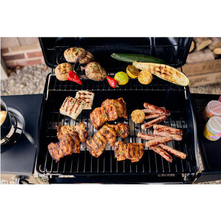 Outback Omega 2 Burner Gas BBQ - Black