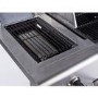 Outback Jupiter - 4 Burner Hybrid BBQ Grill with Side Burner - Stainless Steel