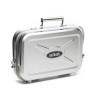 Outback Portable - Briefcase Style Charcoal BBQ Grill - Stainless Steel