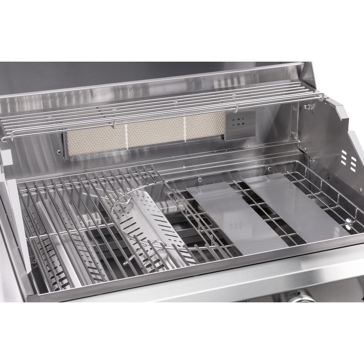 Outback OUT371079 Signiture Pro 4 Burner Gas Built in BBQ - Stainless Steel 