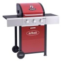 OUT371148 Outback OUT371148 Mercury 3 Burner Gas BBQ - Red