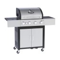 OUT371151 Outback OUT371151 Mercury 4 Burner Gas BBQ Hybrid - Stainless Steel