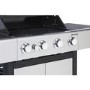 Outback OUT371151 Mercury 4 Burner Gas BBQ Hybrid - Stainless Steel