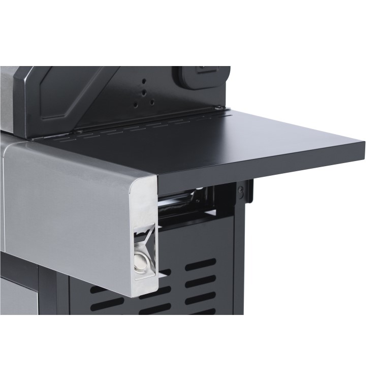 Outback OUT371151 Mercury 4 Burner Gas BBQ Hybrid - Stainless Steel