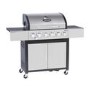 Outback OUT371152 Mercury 6 Burner Gas BBQ Hybrid - Stainless Steel 