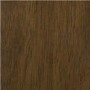 Set of 6 Walnut and Beige Upholstered Curved Dining Chairs - Owen