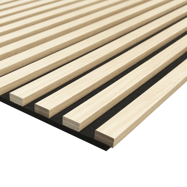 Pack of 2 Oak Wall Panels - 240cm x 60cm