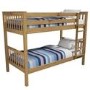 Oxford Pine Single Bunk Bed - Ladder fixes to either side!