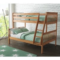 Oxford Triple Bunk Bed in Pine - Small Double
