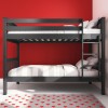 Oxford Single Bunk Bed in Anthracite Grey