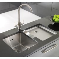 GRADE A1 - Astracast OXL1XBHOMEPK Stainless Steel Undermount Kitchen Sink 1 Bowl