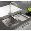 Astracast OXL1XBHOMEPK Stainless Steel Undermount Kitchen Sink 1 Bowl