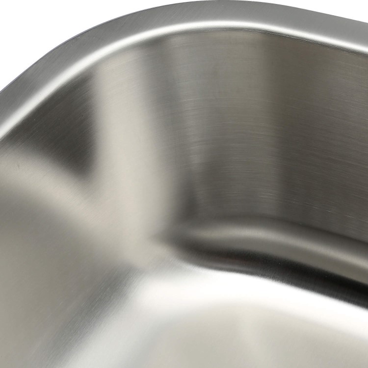 Taylor & Moore Ontario Undermount Single Bowl Stainless Steel Sink & Derby Chrome Tap Pack