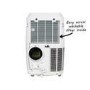Refurbished electriQ 12000 BTU Portable Air Conditioner for rooms up to 30 sqm