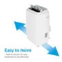 electriQ 12000 BTU SMART WIFI App-controllable Portable Air Conditioner with heatpump for rooms up to 30 sqm - Alexa Enabled