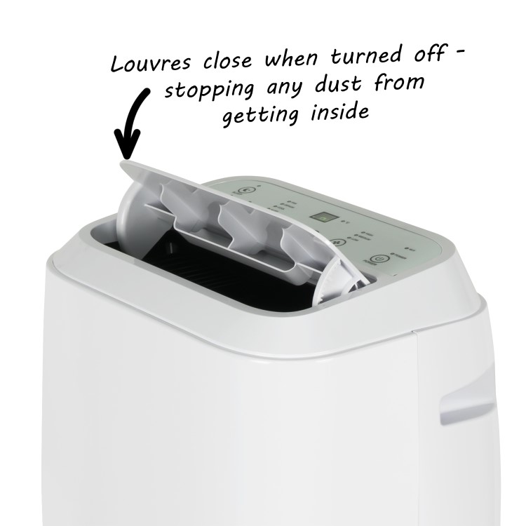 Refurbished electriQ 12000 BTU Smart Portable Air Conditioner with Heating Function