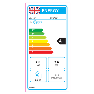 electriQ 14000 BTU Smart Portable AC Unit