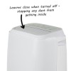 GRADE A1 - electriQ 18000 BTU 5.2kW Portable Air Conditioner with Heat Pump for Rooms up to 46 sqmt