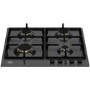 Refurbished Bertazzoni Professional P604PRONE 60cm 4 Burner Gas Hob Black