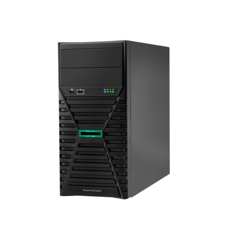 HPE ProLiant ML30 Gen11 Intel Xeon E-2414 2.6GHz 4c 32GB RAM 2x1TB HDD 4U Tower Server