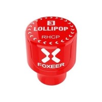 Foxeer Lollipop V3 Stubby in Red - LHCP - 2pcs Foxeer Lollipop V3 Stubby in Red - LHCP - 2pcs
