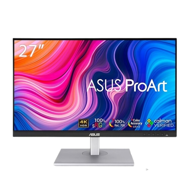 ASUS ProArt Display PA279CV 27" HDR 4K Ultra HD IPS Monitor, Height adjust, DPx1, HDMIx2, USB