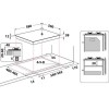 Indesit Aria 58cm 4 Burner Gas Hob - White