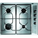 PAA642IXIWE1 Indesit Aria 58cm 4 Burner Gas Hob - Stainless Steel